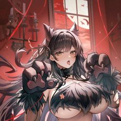This is a pixiv picture whose title is 愛宕.