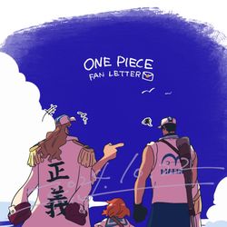 This is a pixiv picture whose title is ワンピ ファンレターlog.