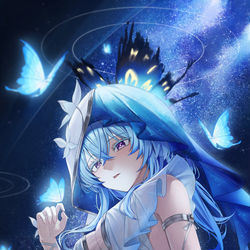 This is a pixiv picture whose title is Shorekeeper.