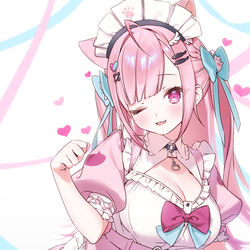 This is a pixiv picture whose title is 結城さくな  🎀🐾.