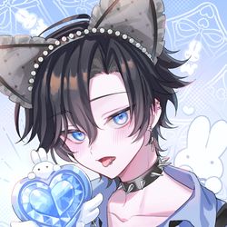 This is a pixiv picture whose title is 魔法少年.