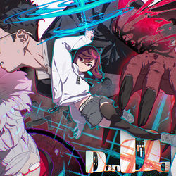 This is a pixiv picture whose title is dandadan.