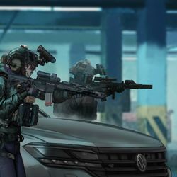 This is a pixiv picture whose title is Raid.