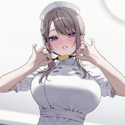 This is a pixiv picture whose title is ｢お菓子あげるからイタズラしてもいい………よね？｣.