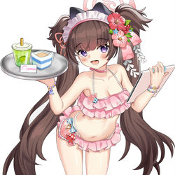 This is a pixiv picture whose title is 河和静子.