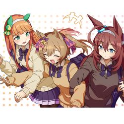 This is a pixiv picture whose title is 逃げ学パロ（？）.