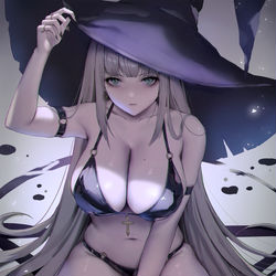 This is a pixiv picture whose title is Witch.