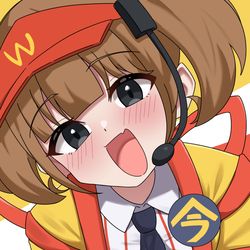 This is a pixiv picture whose title is いまだけダブチ食べ美.