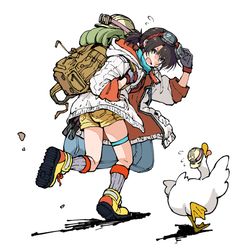 This is a pixiv picture whose title is しゅば・しゃ・かう.