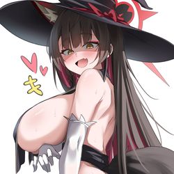 This is a pixiv picture whose title is Witch Wakamo.