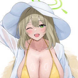 This is a pixiv picture whose title is ノノミ(水着).