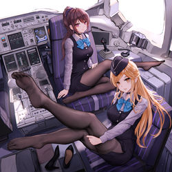This is a pixiv picture whose title is At work.