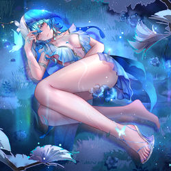 This is a pixiv picture whose title is 独属于我的蒙娜丽莎.
