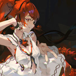 This is a pixiv picture whose title is Here you are~.