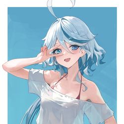 This is a pixiv picture whose title is Furina.