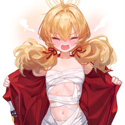 This is a pixiv picture whose title is YOSHIMI satisfying all servers.