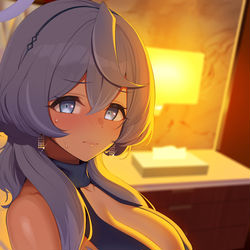 This is a pixiv picture whose title is パーティ抜け出しアコ.