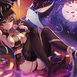 This is a pixiv picture whose title is 魔女 エレンジョー.