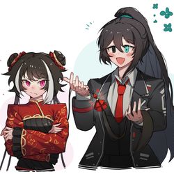 This is a pixiv picture whose title is シーチュン, ホンル.