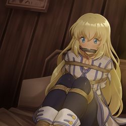 This is a pixiv picture whose title is Colette tied up.