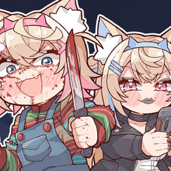 This is a pixiv picture whose title is 🎃.