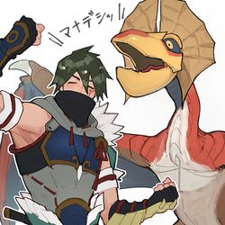This is a pixiv picture whose title is MHRise2.