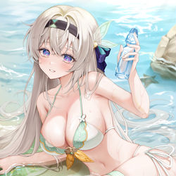 This is a pixiv picture whose title is ビキニ ホタル.