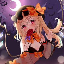 This is a pixiv picture whose title is ハロウィンフランちゃん.