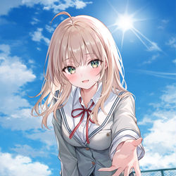 This is a pixiv picture whose title is 人生逆転.