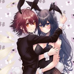 This is a pixiv picture whose title is バニーなエクテキ.