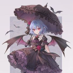 This is a pixiv picture whose title is レミリア.