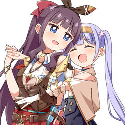 This is a pixiv picture whose title is 青葉とひふみ。.