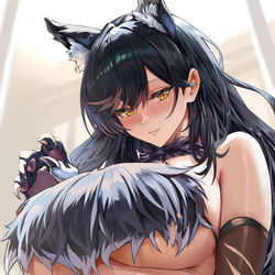 This is a pixiv picture whose title is 愛宕お姉さん！！！💕💕💕💕💕 今夜の付き合いは姉さんにお任せなさ.