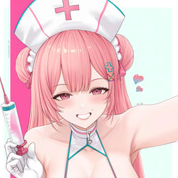 This is a pixiv picture whose title is さやか Sayaka.