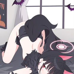 This is a pixiv picture whose title is 嘎呜~~.