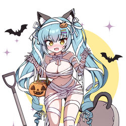 This is a pixiv picture whose title is Halloween Privaty!.