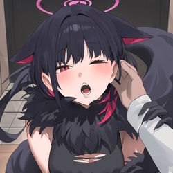 This is a pixiv picture whose title is 🖤.