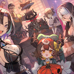 This is a pixiv picture whose title is 🎃Happy★Halloween🎃.
