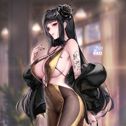 This is a pixiv picture whose title is NIKKE 2ND  D.