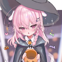This is a pixiv picture whose title is 🎃.
