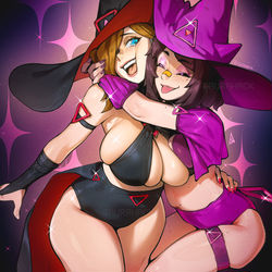 This is a pixiv picture whose title is HALLOWEEN CAT & ASCARI.