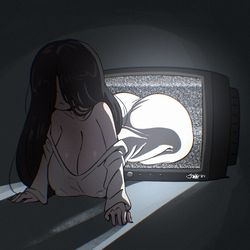 This is a pixiv picture whose title is Shortstack Sadako.