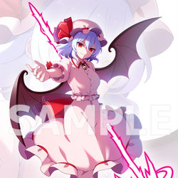 This is a pixiv picture whose title is 新発売 レミリア・スカーレット アクリルスタンド.
