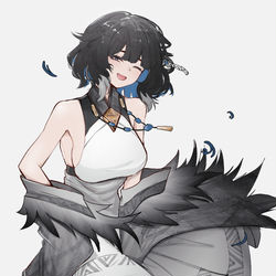 This is a pixiv picture whose title is 50K on twitter <3.