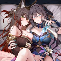 This is a pixiv picture whose title is 阮梅x忘歸人.