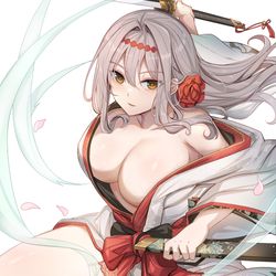 This is a pixiv picture whose title is 紅蓮.