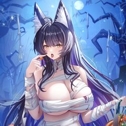 This is a pixiv picture whose title is 武蔵.