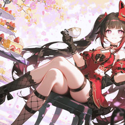 This is a pixiv picture whose title is 花火.