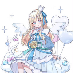 This is a pixiv picture whose title is 天使ユキちゃん.