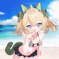 This is a pixiv picture whose title is 白琳.